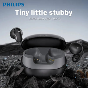 True Wireless Earbuds - HiFi Sound, Noise Cancelling, In-Ear Headset with Mic, Sweat-Resistant, USB-C, for iOS & Android Devices, Ideal for Sports & Fitness, TAT2169