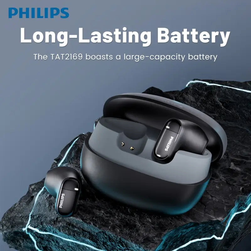 True Wireless Earbuds - HiFi Sound, Noise Cancelling, In-Ear Headset with Mic, Sweat-Resistant, USB-C, for iOS & Android Devices, Ideal for Sports & Fitness, TAT2169