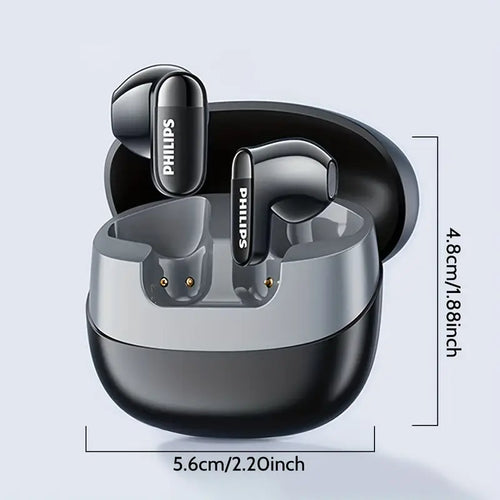 True Wireless Earbuds - HiFi Sound, Noise Cancelling, In-Ear Headset with Mic, Sweat-Resistant, USB-C, for iOS & Android Devices, Ideal for Sports & Fitness, TAT2169
