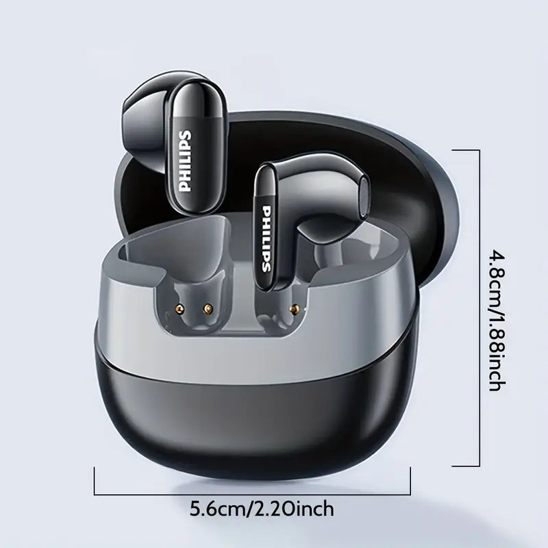 True Wireless Earbuds - HiFi Sound, Noise Cancelling, In-Ear Headset with Mic, Sweat-Resistant, USB-C, for iOS & Android Devices, Ideal for Sports & Fitness, TAT2169
