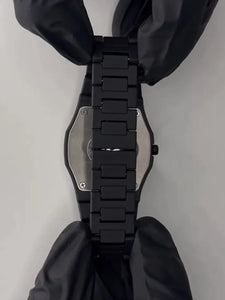 Arabic Black Aura Watch â€“ Sleek Elegance Meets Spiritual Precision