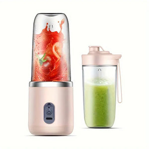 Portable Multi-Function Juicer with Rechargeable Battery - Compact Food-Grade PP Cup, Ideal for Home and On-the-Go Use,