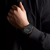 Arabic Black Aura Watch â€“ Sleek Elegance Meets Spiritual Precision